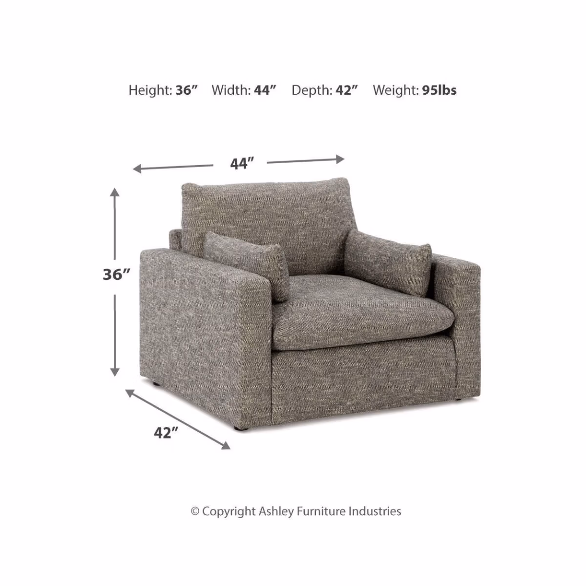 Dramatic Oversized Chair - Image 7