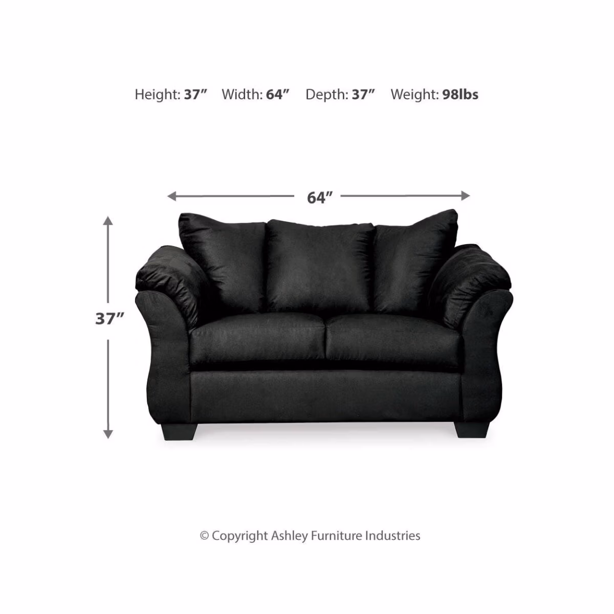 Darcy Loveseat - Image 4