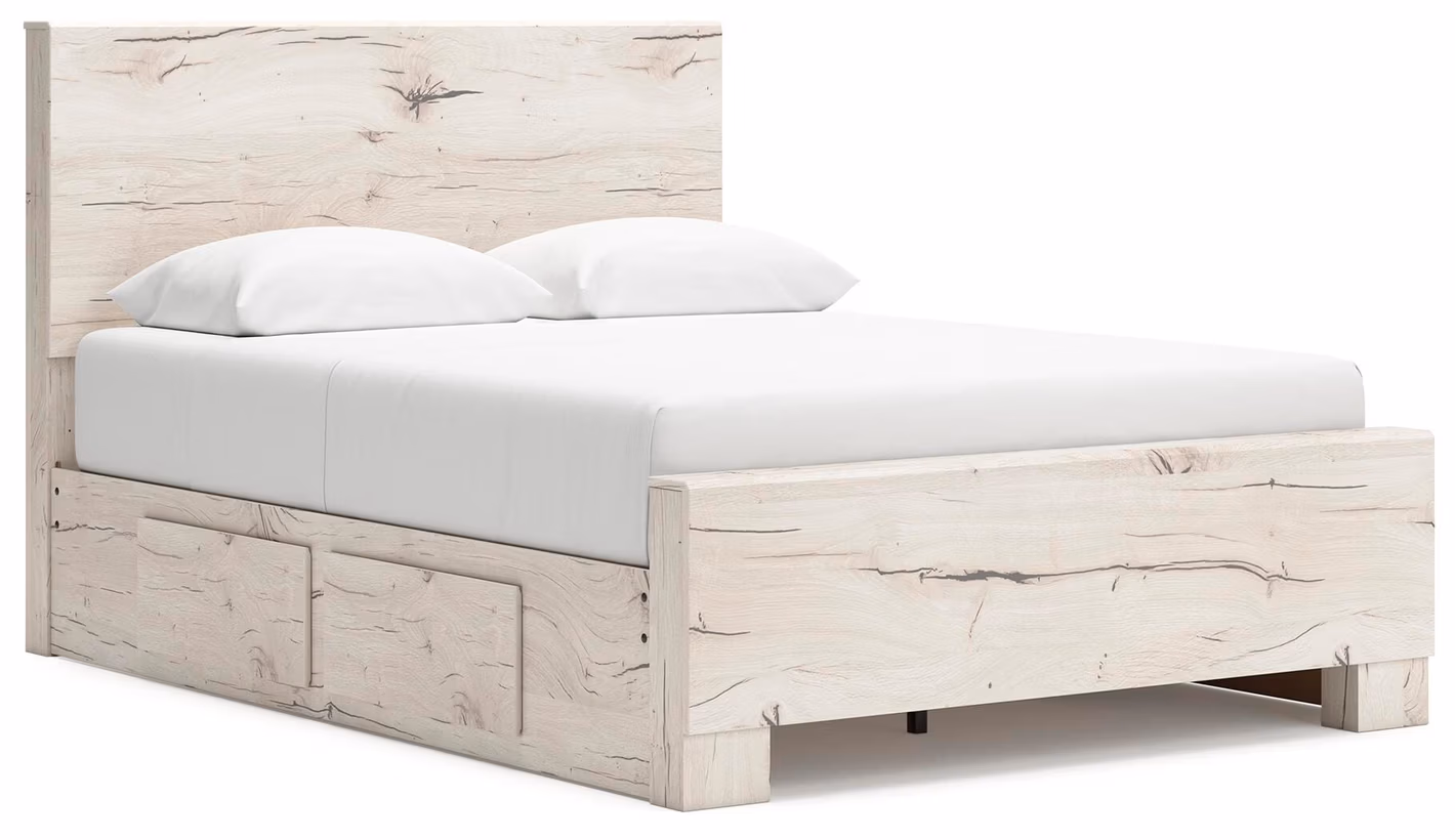 1417bf77330303751b45023798691557 Lawroy Queen Panel Bed with Storage - Image 1