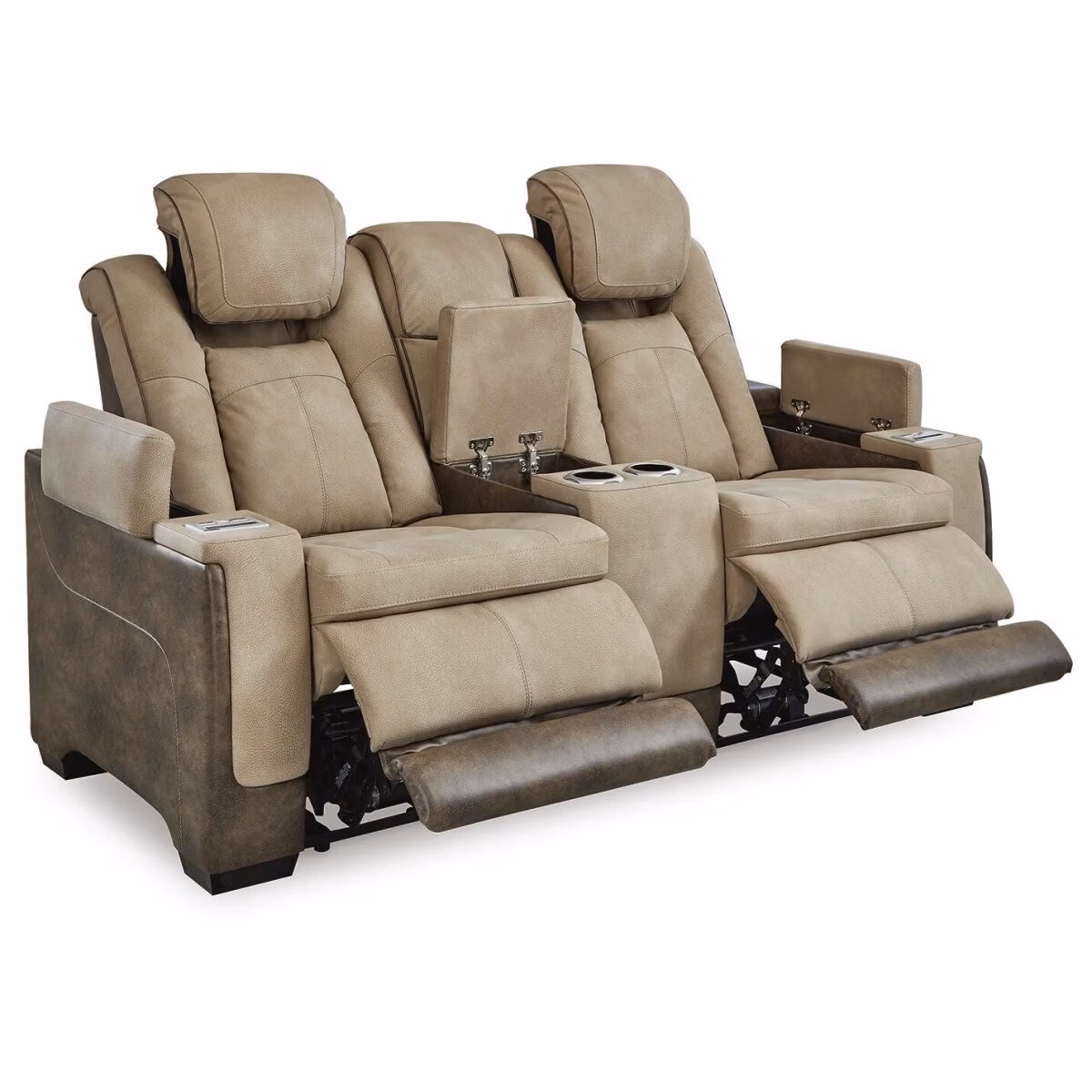 Next-Gen Durapella Power Reclining Loveseat and Power Recliner - Image 8