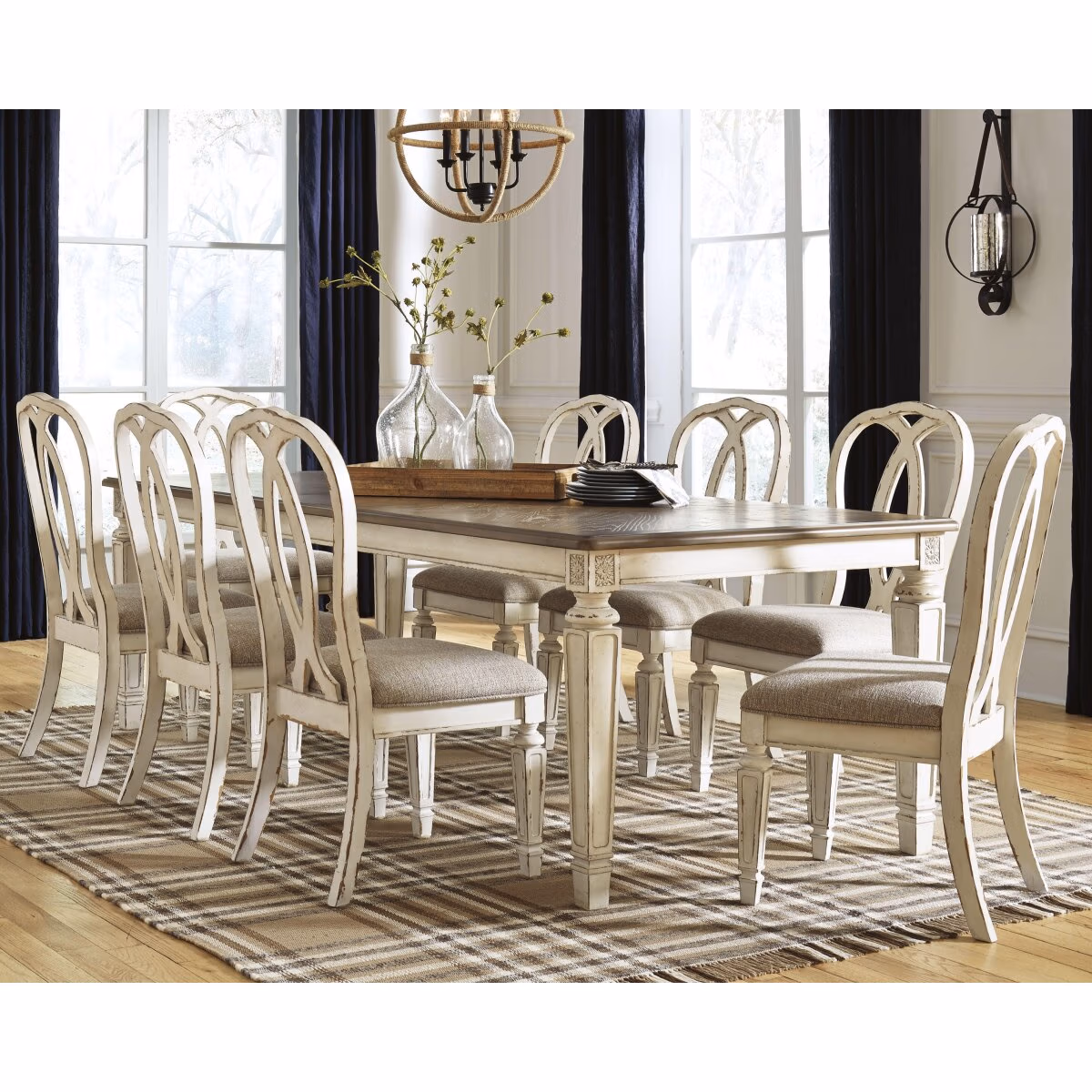 Realyn Dining Extension Table and 8 Chairs - Image 3