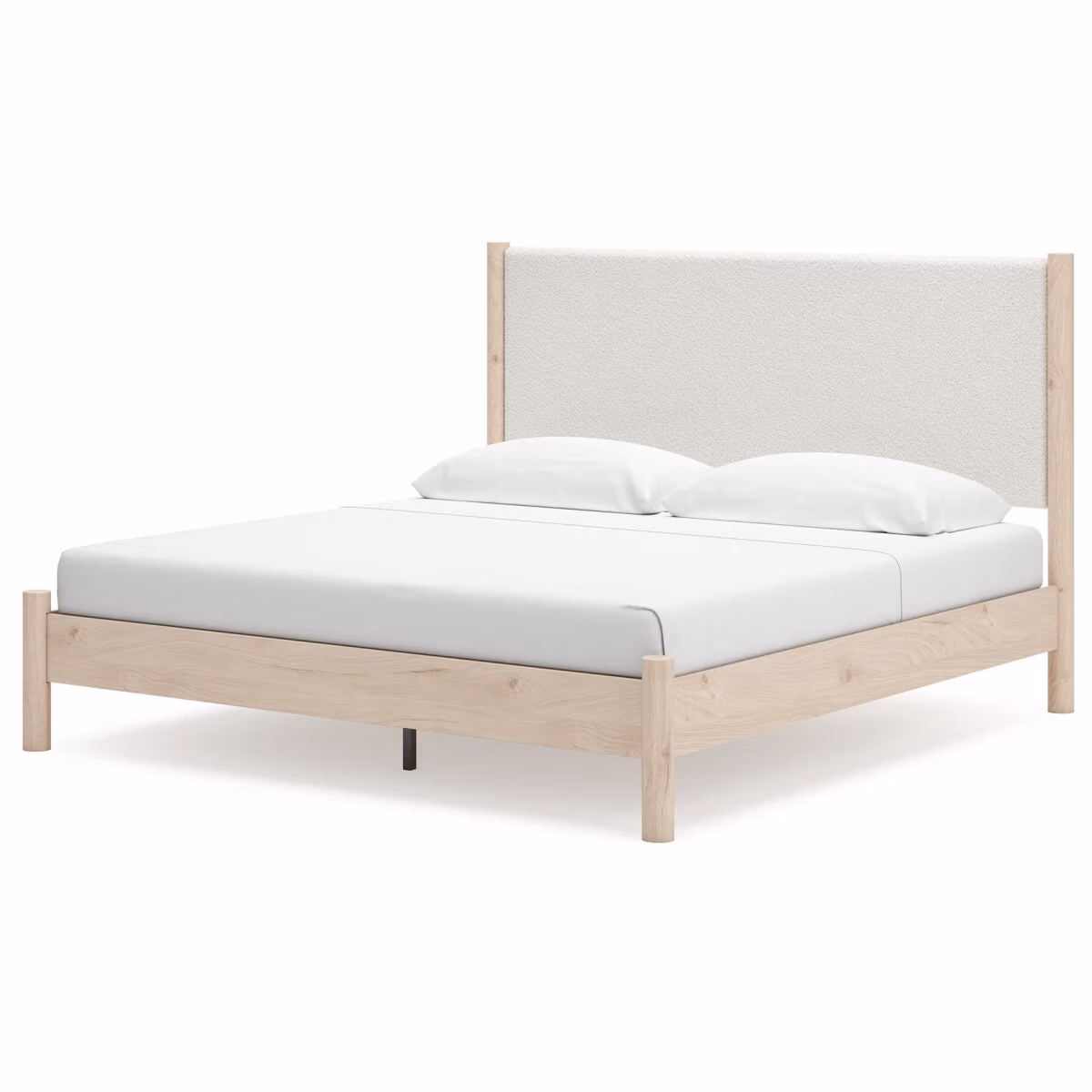 Cadmori King Upholstered Panel Bed - Image 5