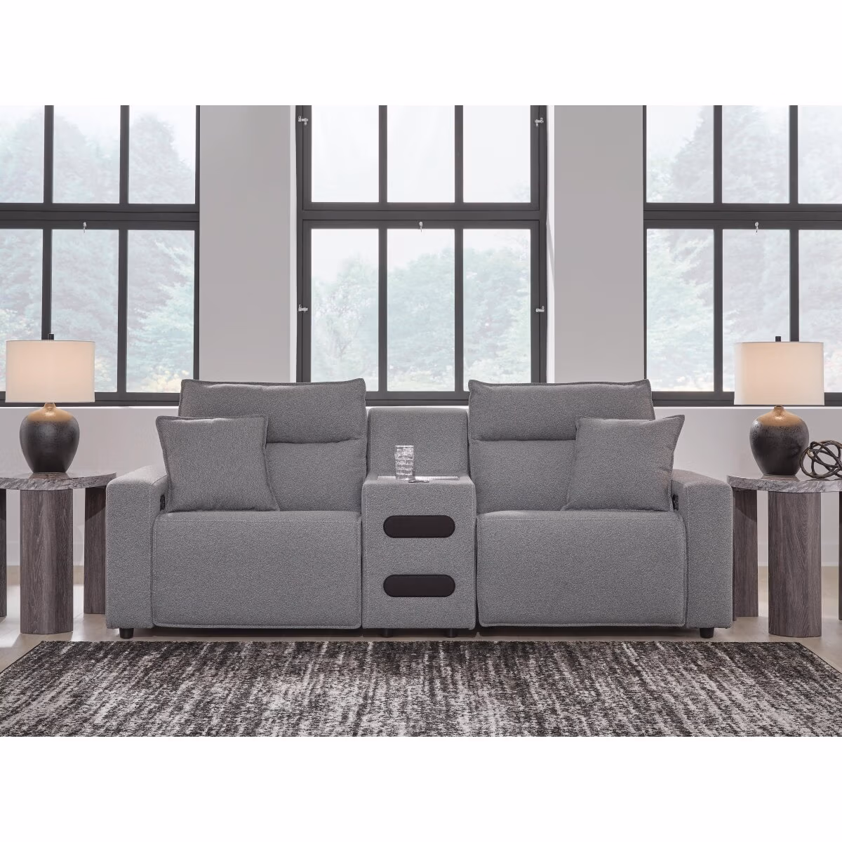 Modmax II 3-Piece Power Reclining Sectional with Audio Console - Image 3