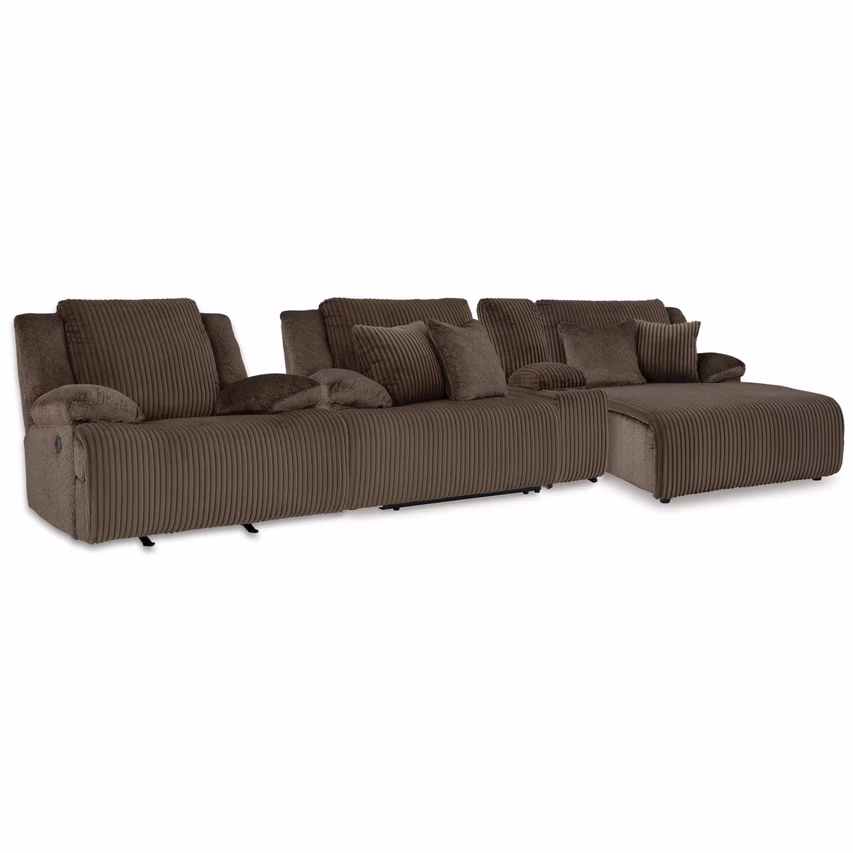 Top Tier 3-Piece Sectional and Recliner - Image 2