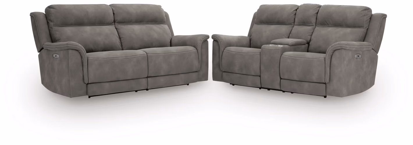 Next-Gen Durapella Power Reclining Sofa and Loveseat - Image 2