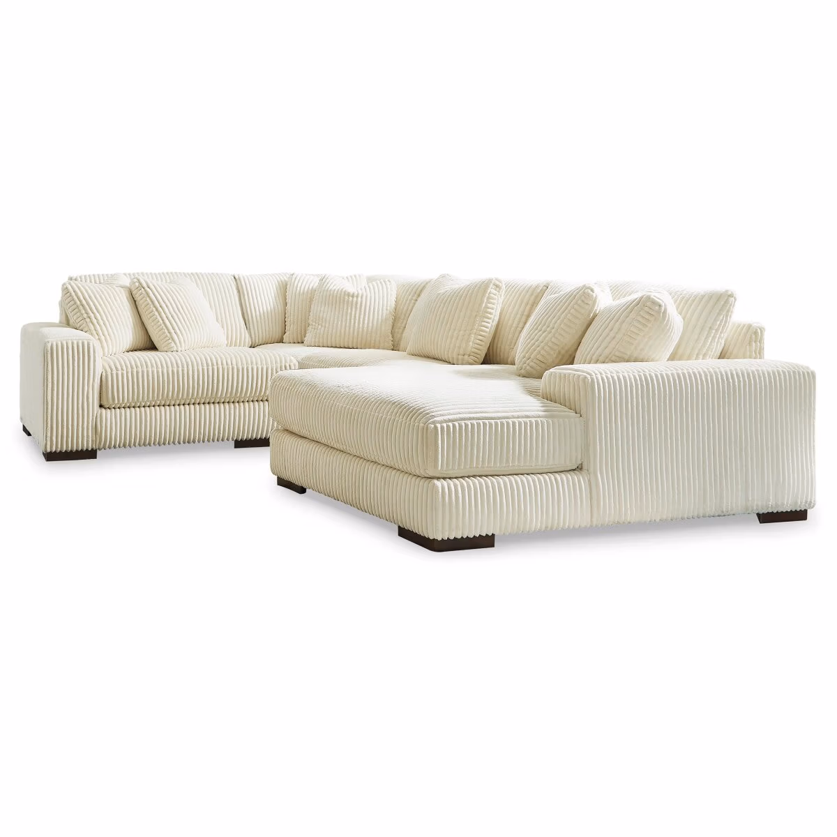 Lindyn 4-Piece Sectional with Chaise - Image 2