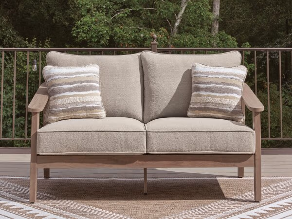 Harmony Headlands Outdoor Loveseat with Cushion - Image 3