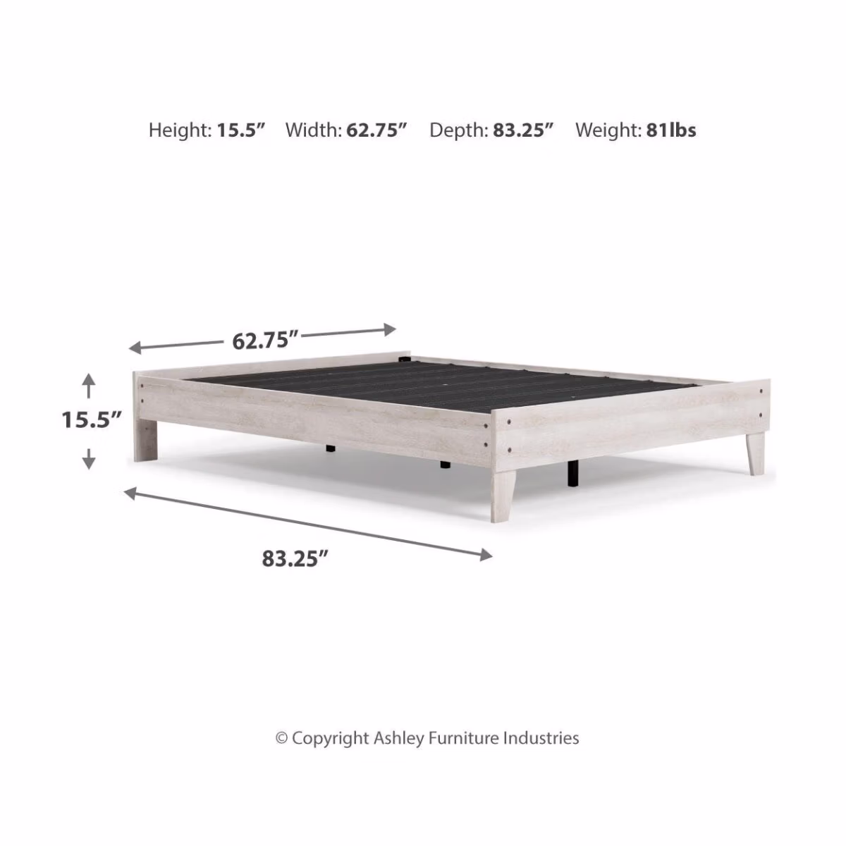 Shawburn Queen Platform Bed - Image 6