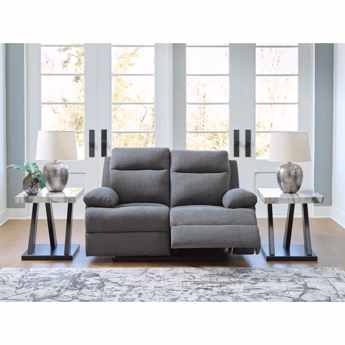 Side-Swipe Reclining Loveseat - Image 3