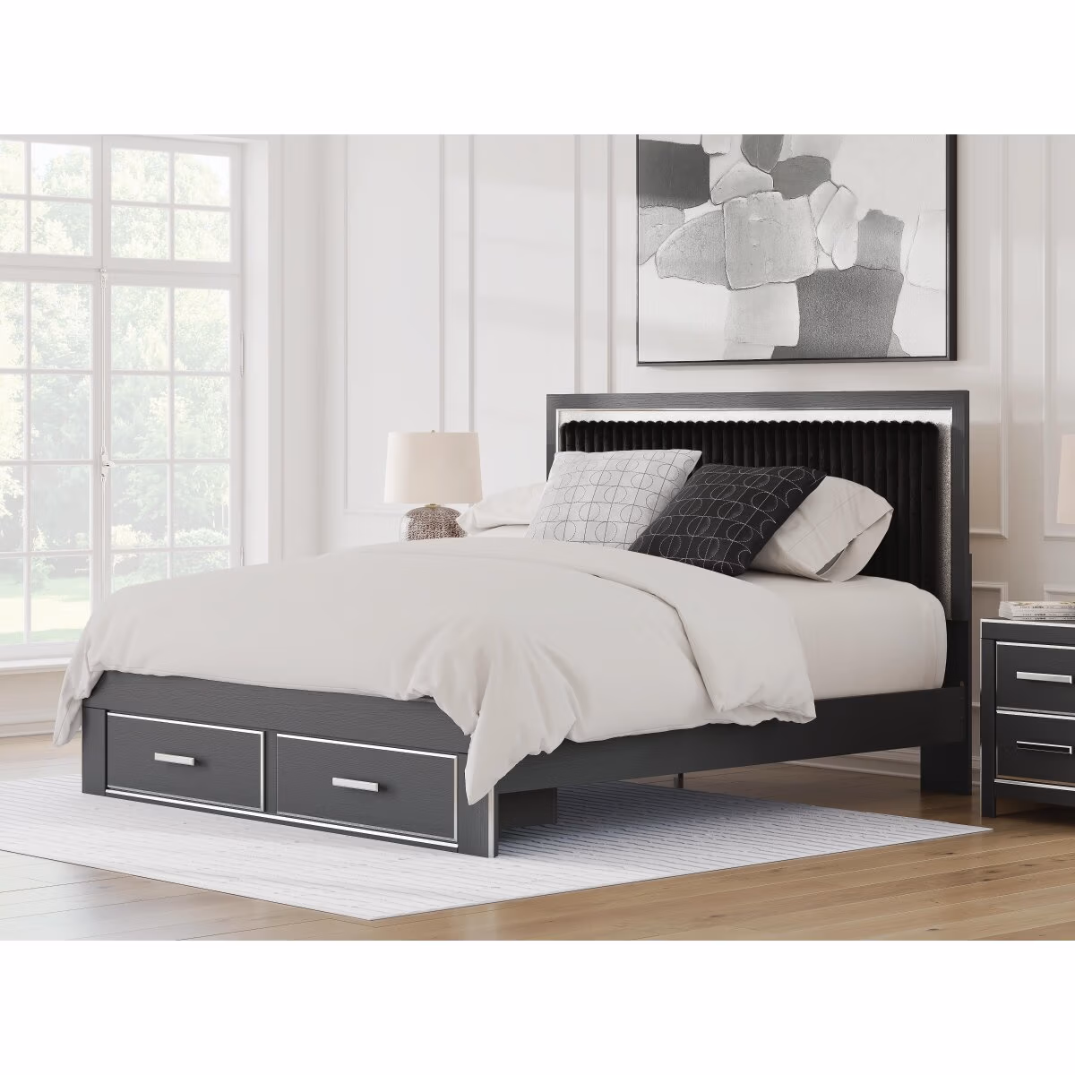 Zuraleus King Storage Bed, Dresser, Mirror, Chest and Nightstand - Image 38