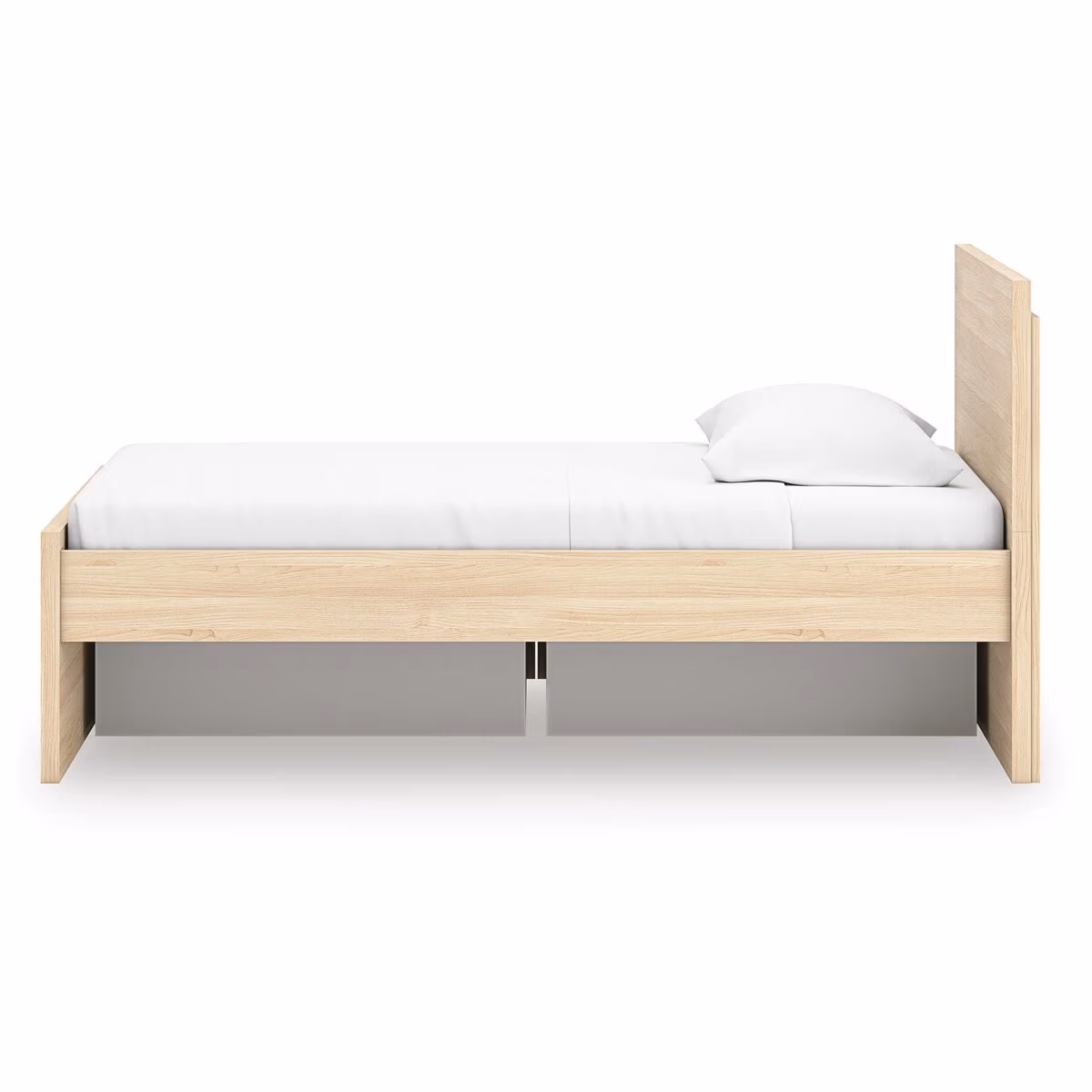 Onita Twin Panel Platform Bed with 1 Side Storage - Image 10