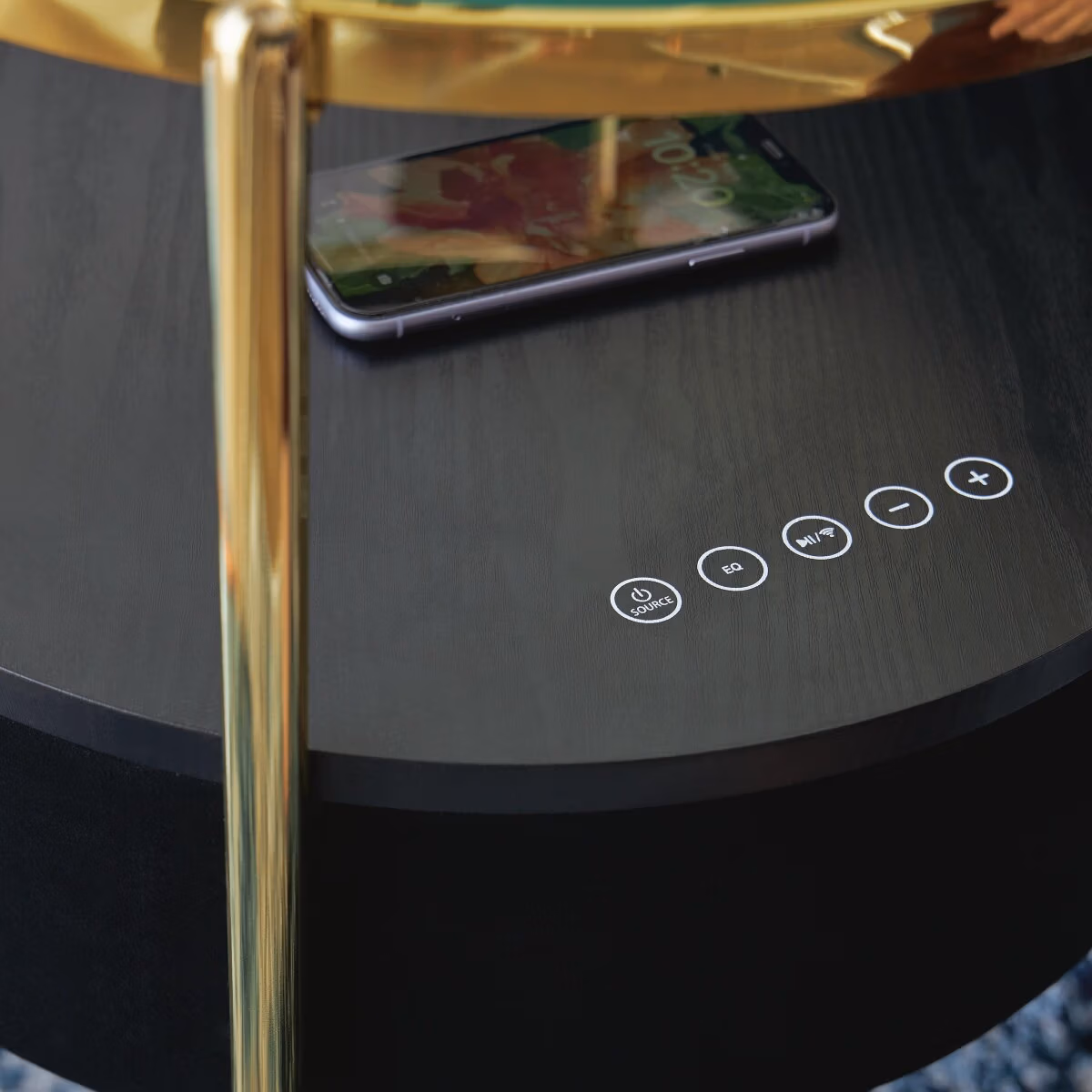 Nedman Accent Table with Speaker - Image 7