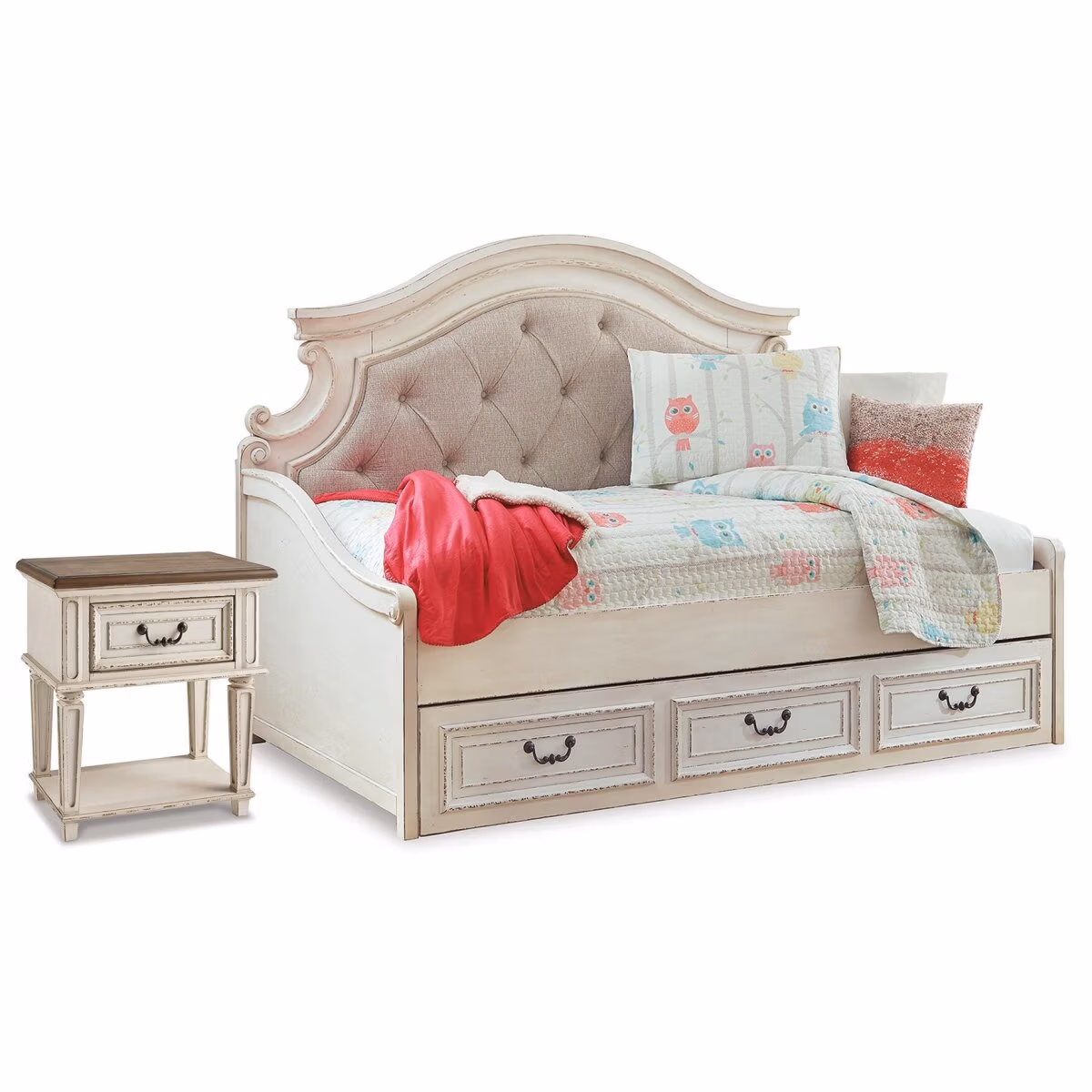 Realyn Twin Storage Day Bed and Nightstand - Image 2