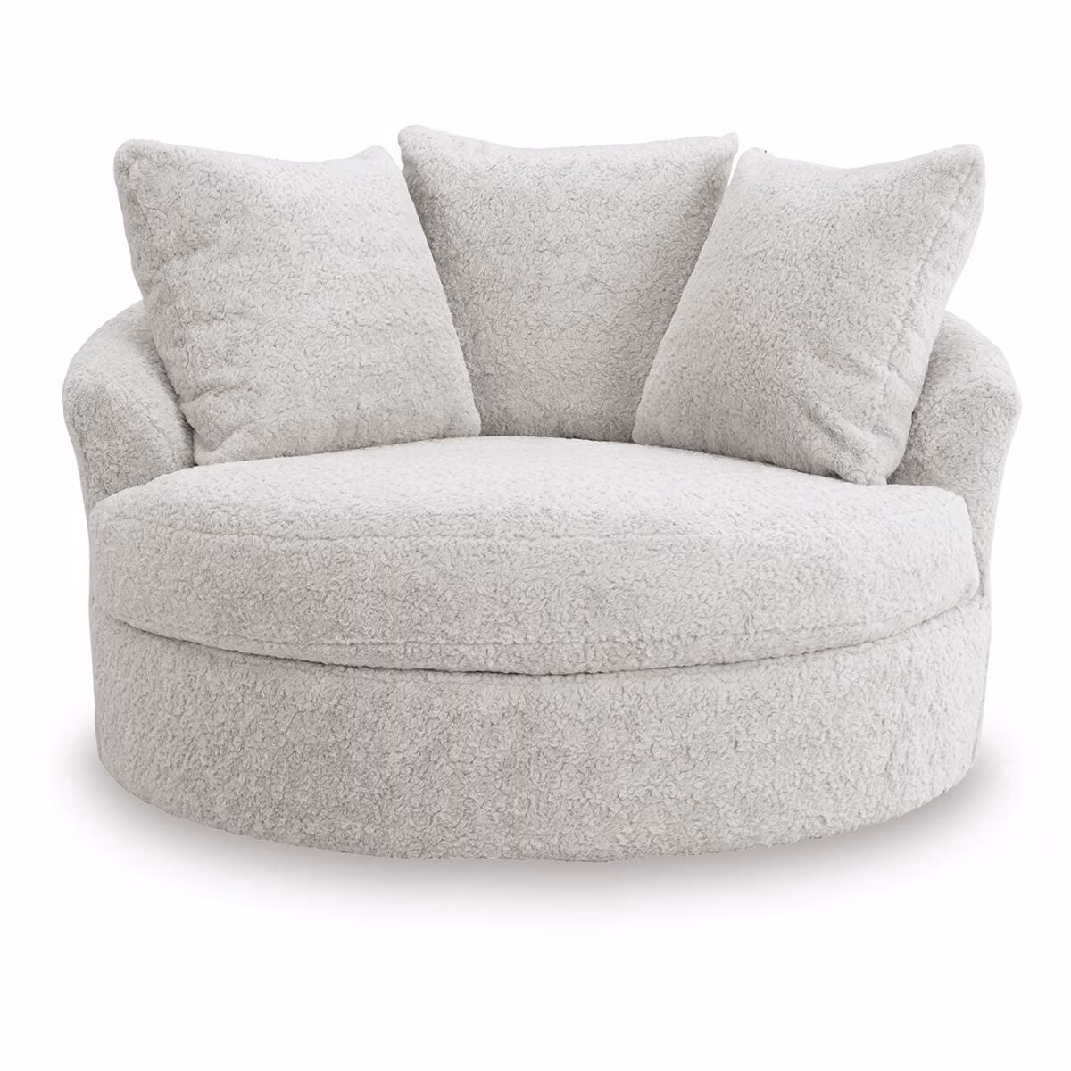 Cuddle Plush Oversized Swivel Accent Chair - Image 4