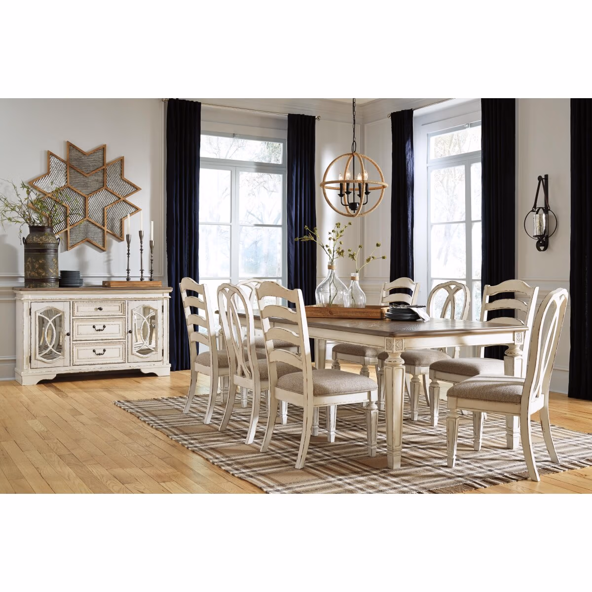 Realyn Dining Table and 4 Chairs - Image 13