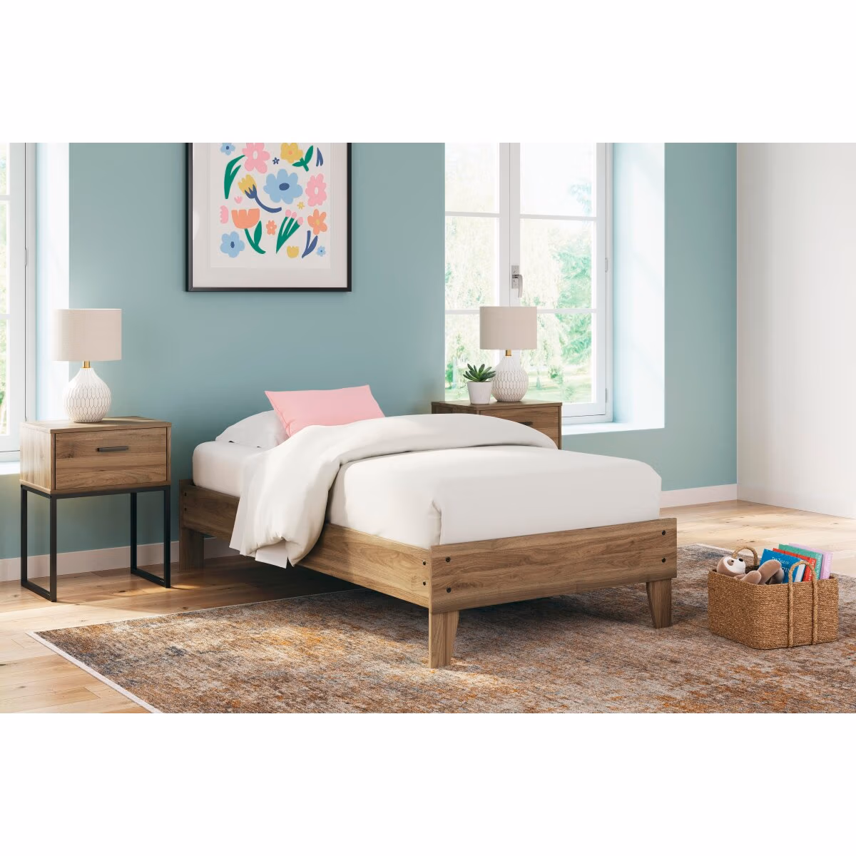 Deanlow Twin Platform Bed - Image 3
