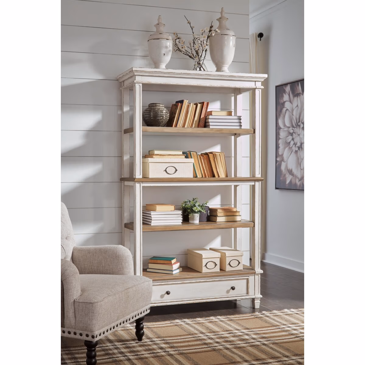Realyn Home Office Desk and Bookcase - Image 13