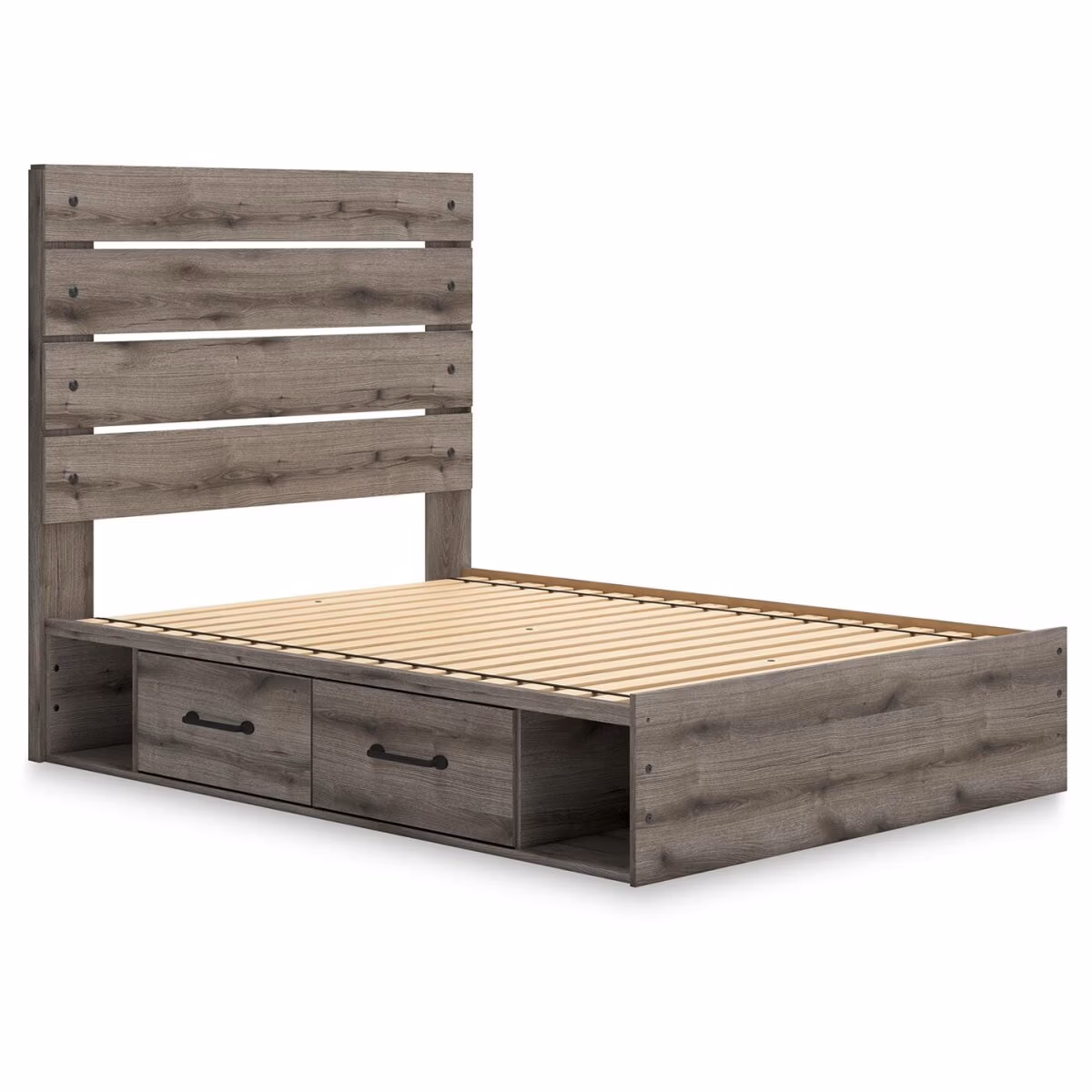 Graystorm Full Panel Storage Bed - Image 4
