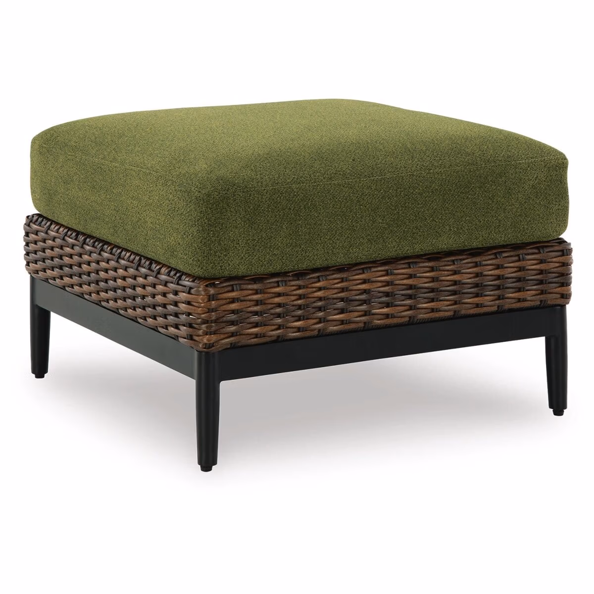Horizon Hall Outdoor Ottoman with Cushion - Image 2