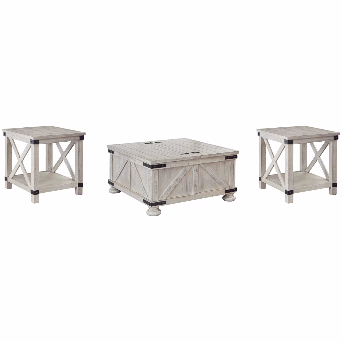 Carynhurst Coffee Table and 2 End Tables - Image 2