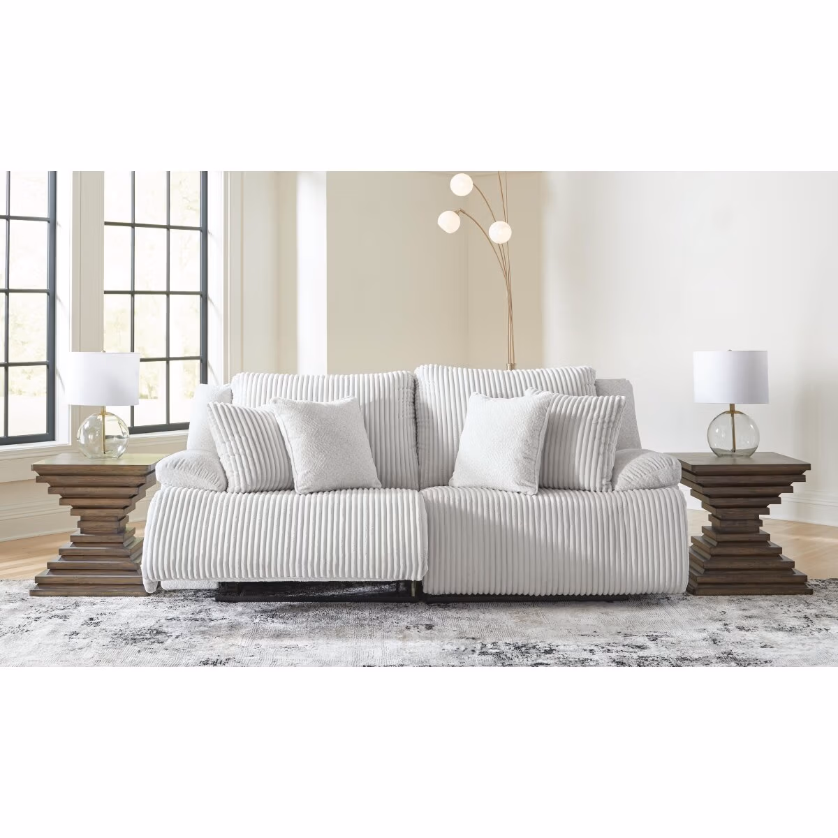 Top Tier 2-Piece Reclining Sectional Loveseat - Image 7
