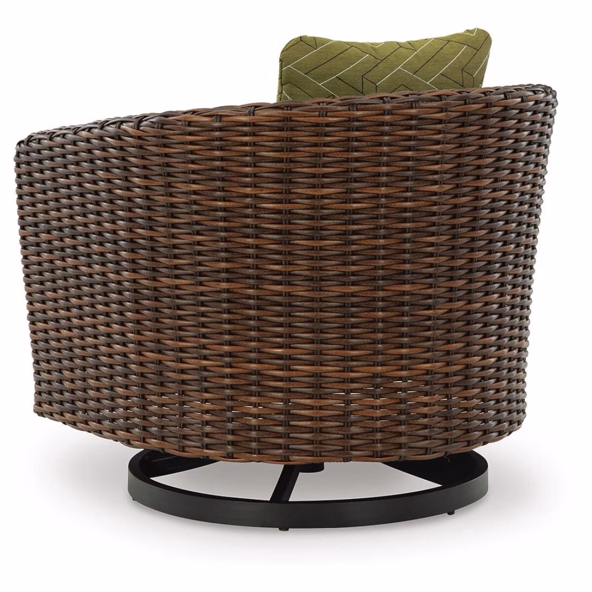 Horizon Hall Outdoor Swivel Lounge Chair with Cushion - Image 7