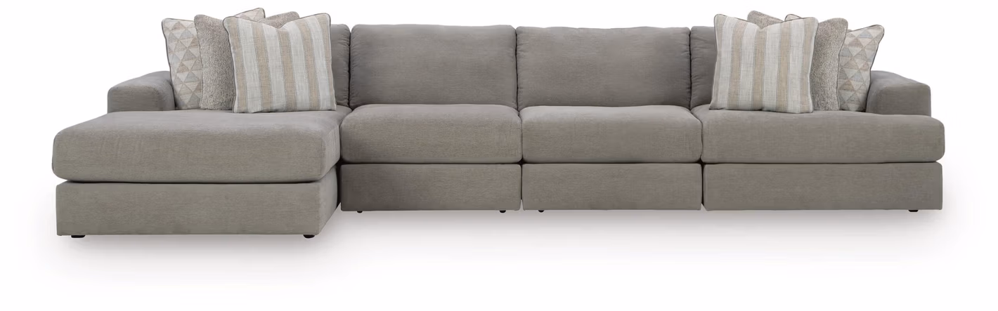 Avaliyah 4-Piece Sectional with Chaise
