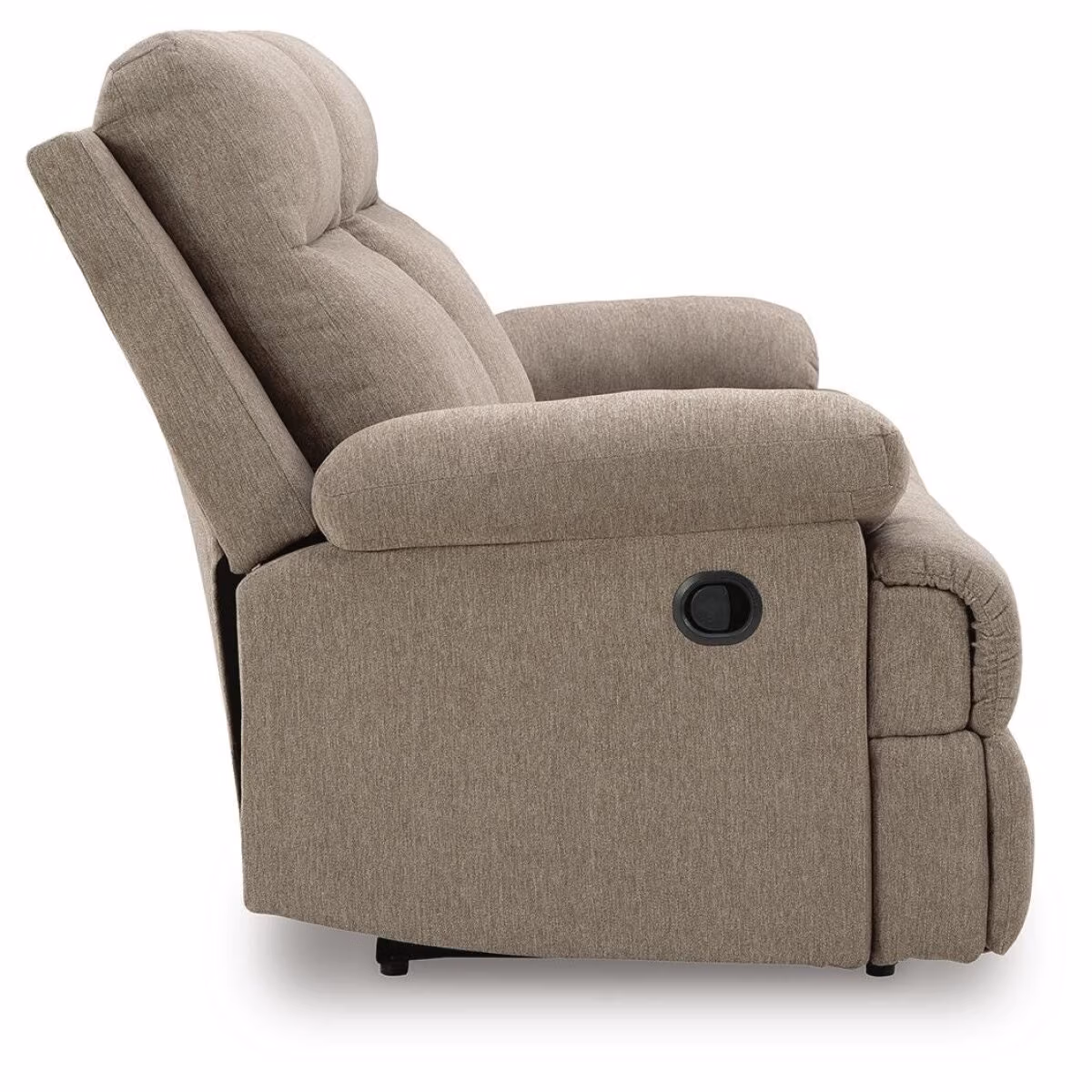 Side-Swipe Reclining Sofa with Drop Down Table - Image 7
