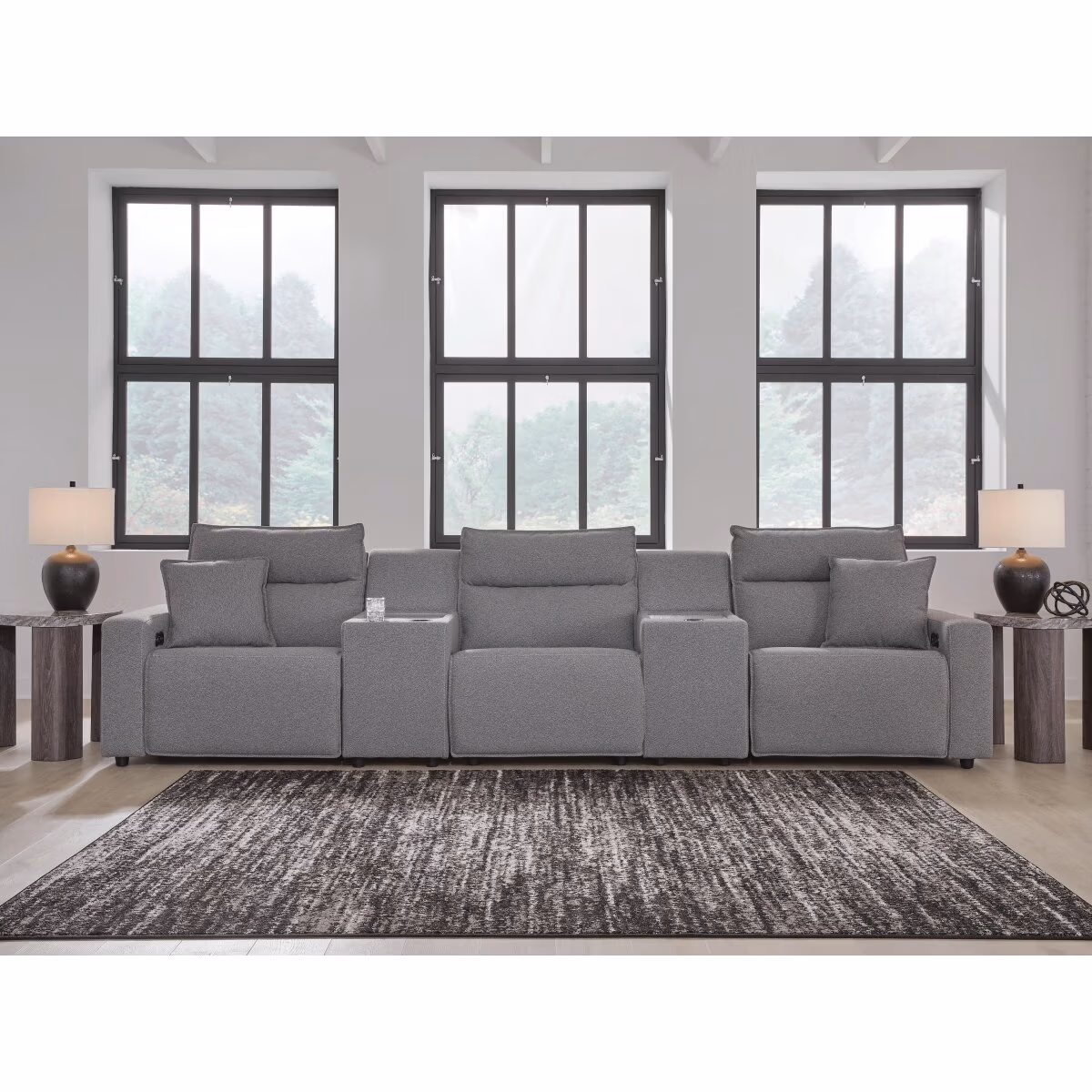 Modmax II 5-Piece Power Reclining Sectional with Consoles - Image 2