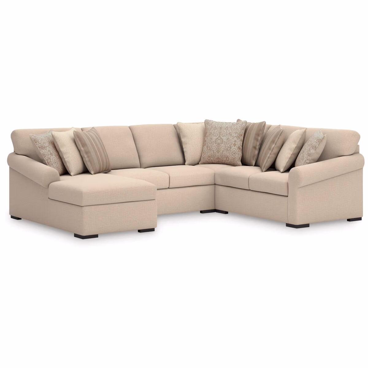 LadyMae 4-Piece Sectional with Chaise - Image 2