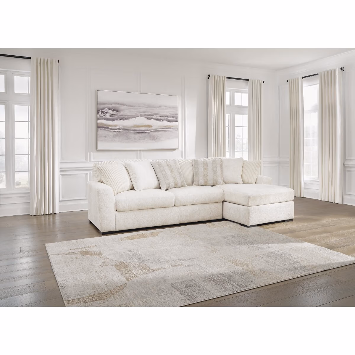 Chessington 2-Piece Sectional with Chaise - Image 3