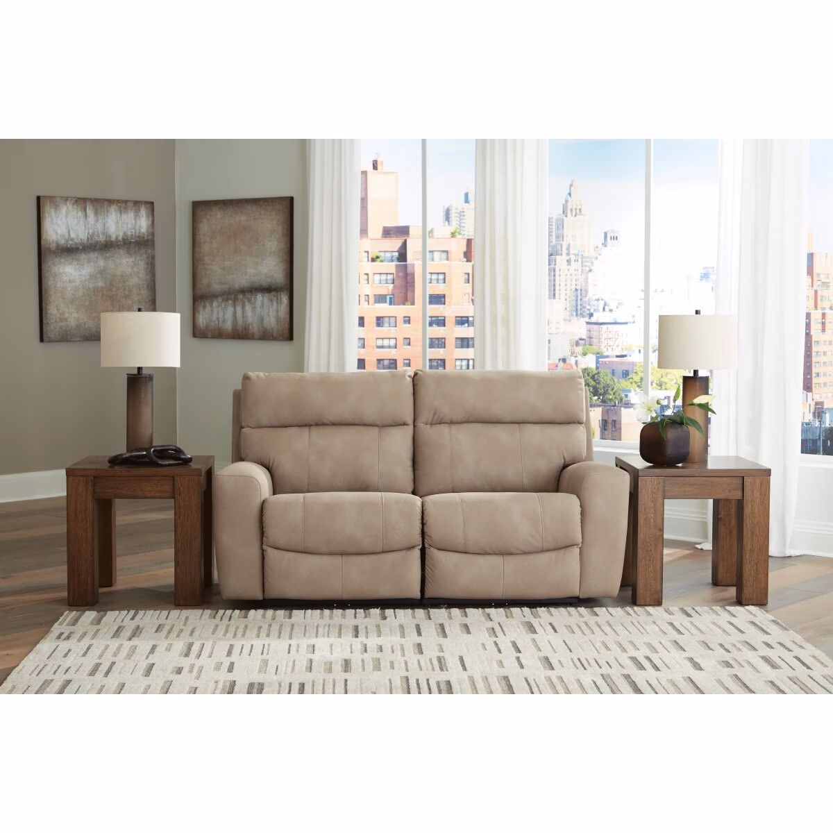 Next-Gen Durapella 2-Piece Power Reclining Sectional Loveseat - Image 3