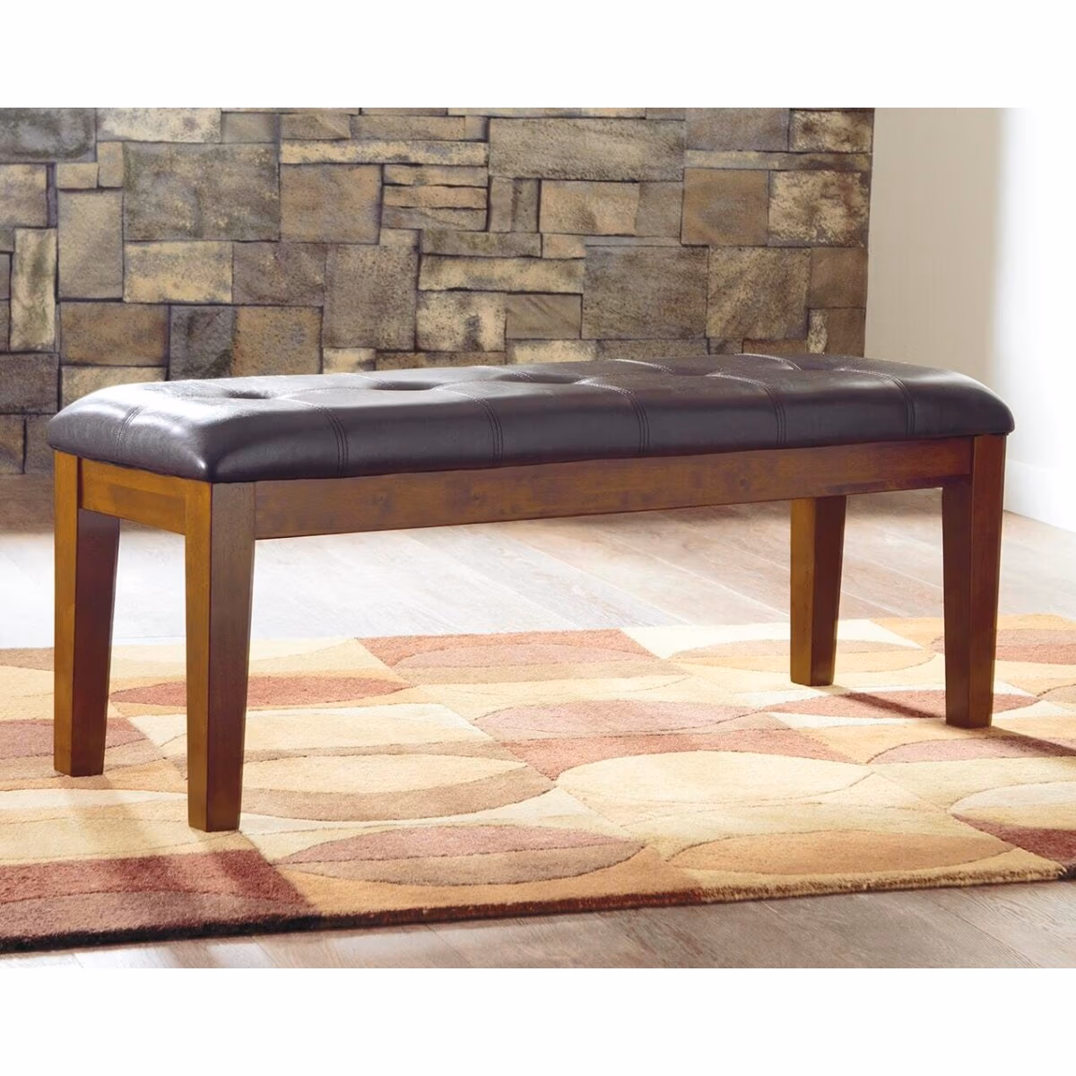 Ralene Dining Table and 6 Chairs and Bench - Image 12