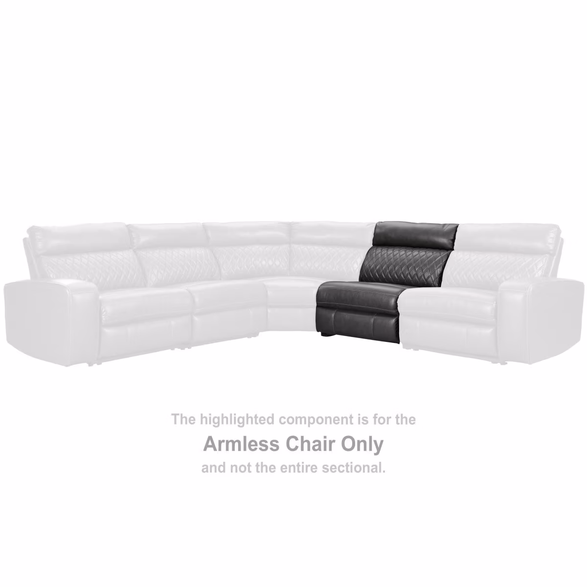 Samperstone Armless Chair - Image 3