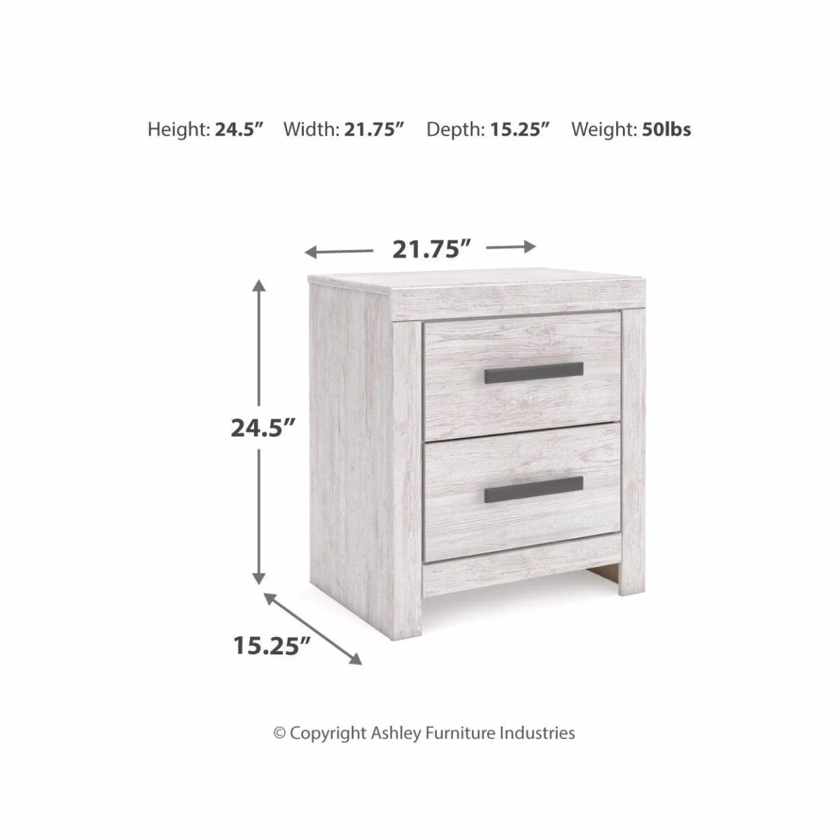 Cayboni King Panel Bed, Dresser, Mirror, Chest and 2 Nightstands - Image 35