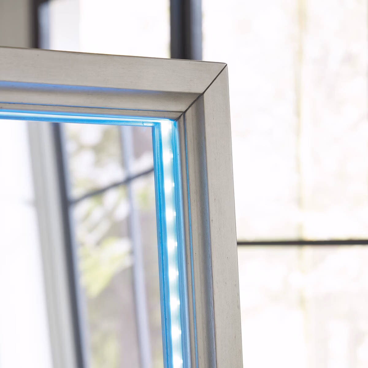 Evesen Floor Standing Mirror/Storage - Image 14