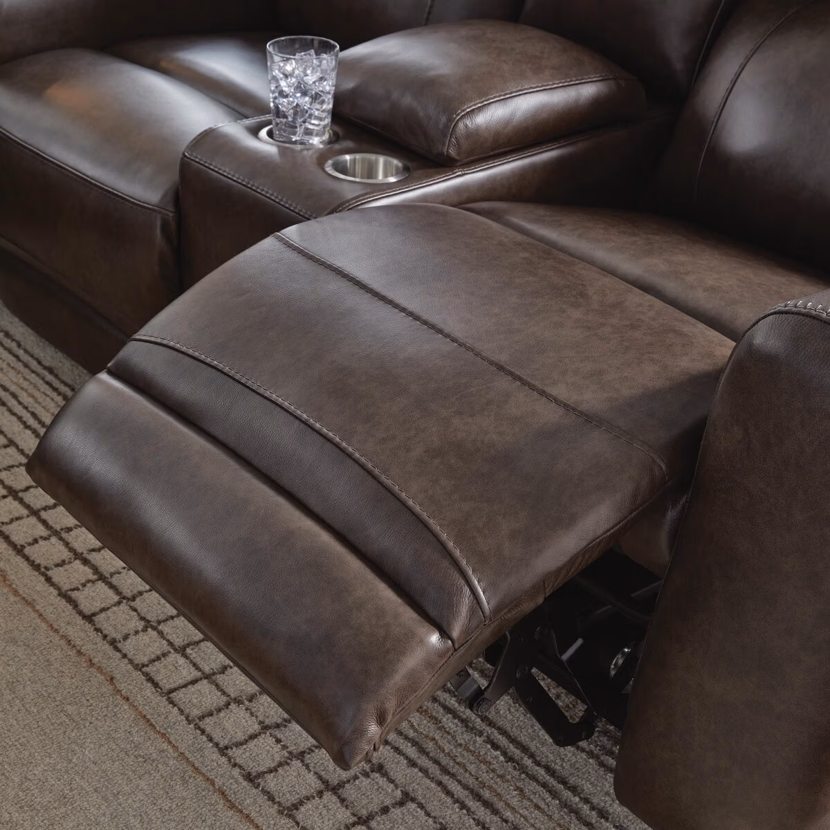 Crossplex Power Reclining Loveseat with Console - Image 8