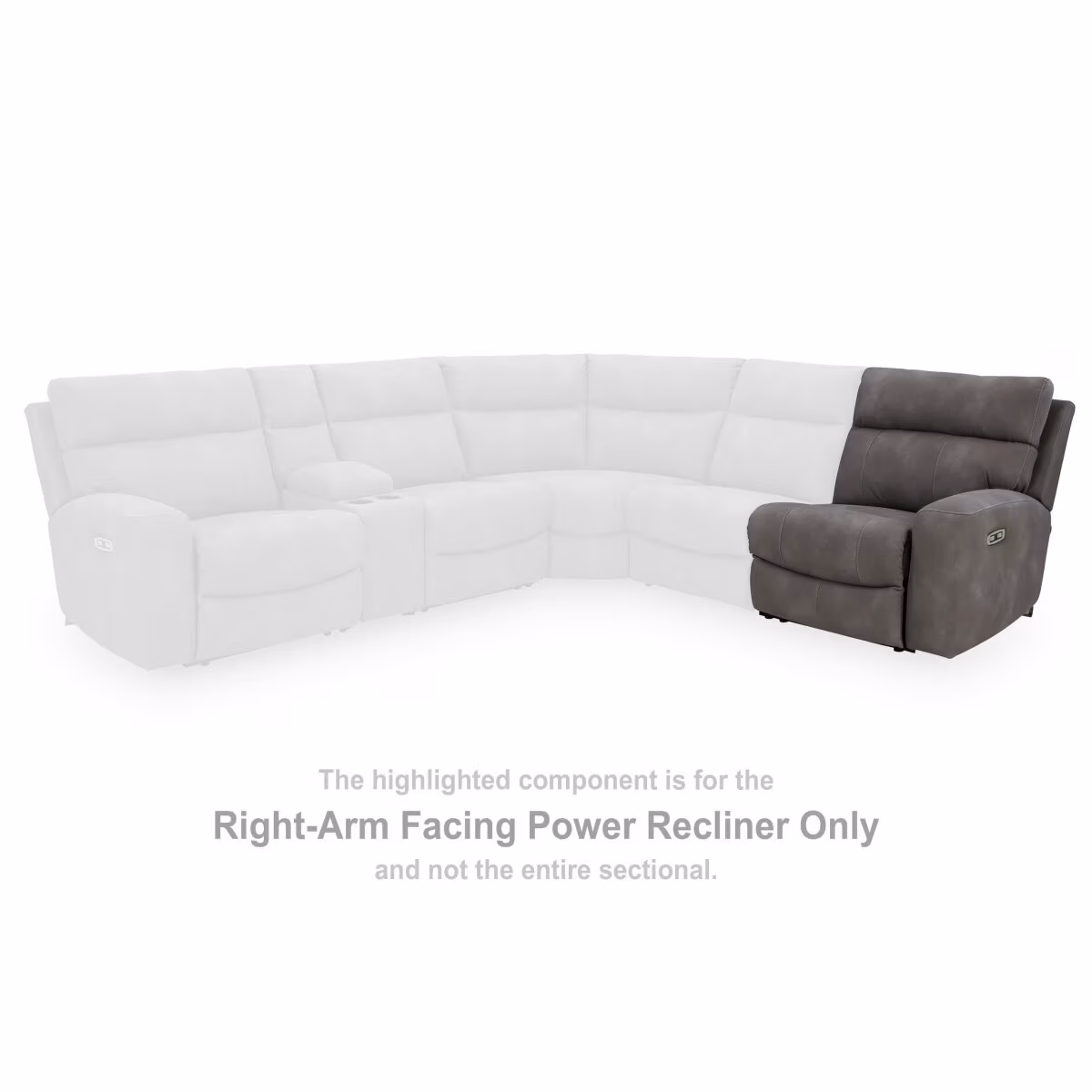 Next-Gen Durapella Right-Arm Facing Power Recliner - Image 3