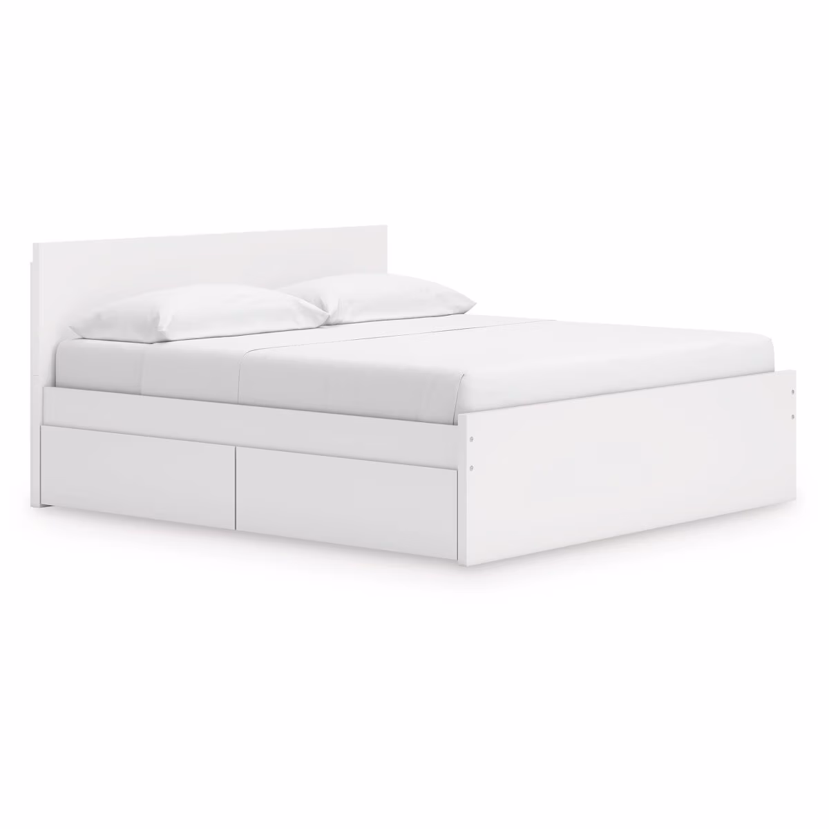 Onita King Panel Platform Bed with Storage - Image 2