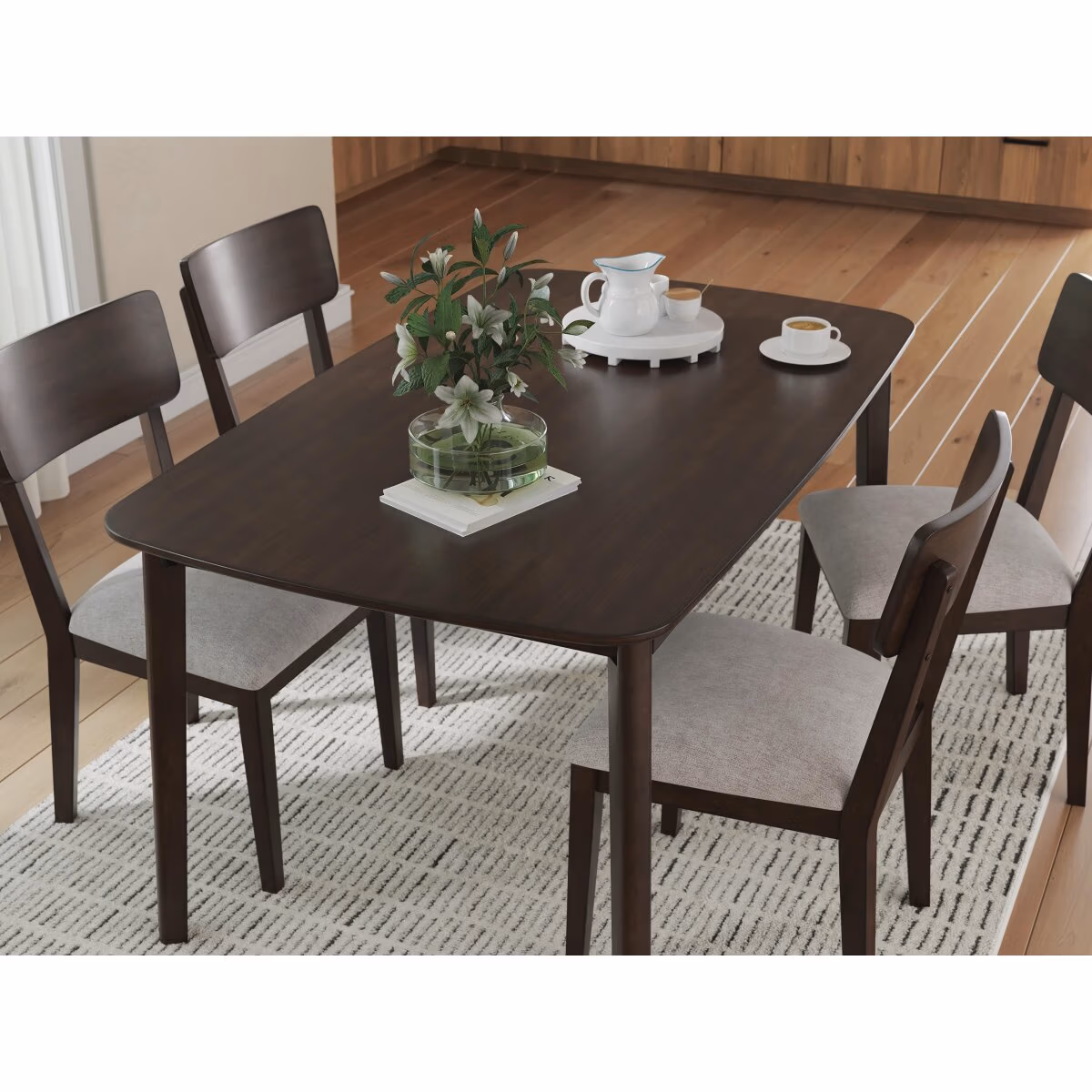 Shorbyn Dining Table and 4 Chairs (Set of 5) - Image 4