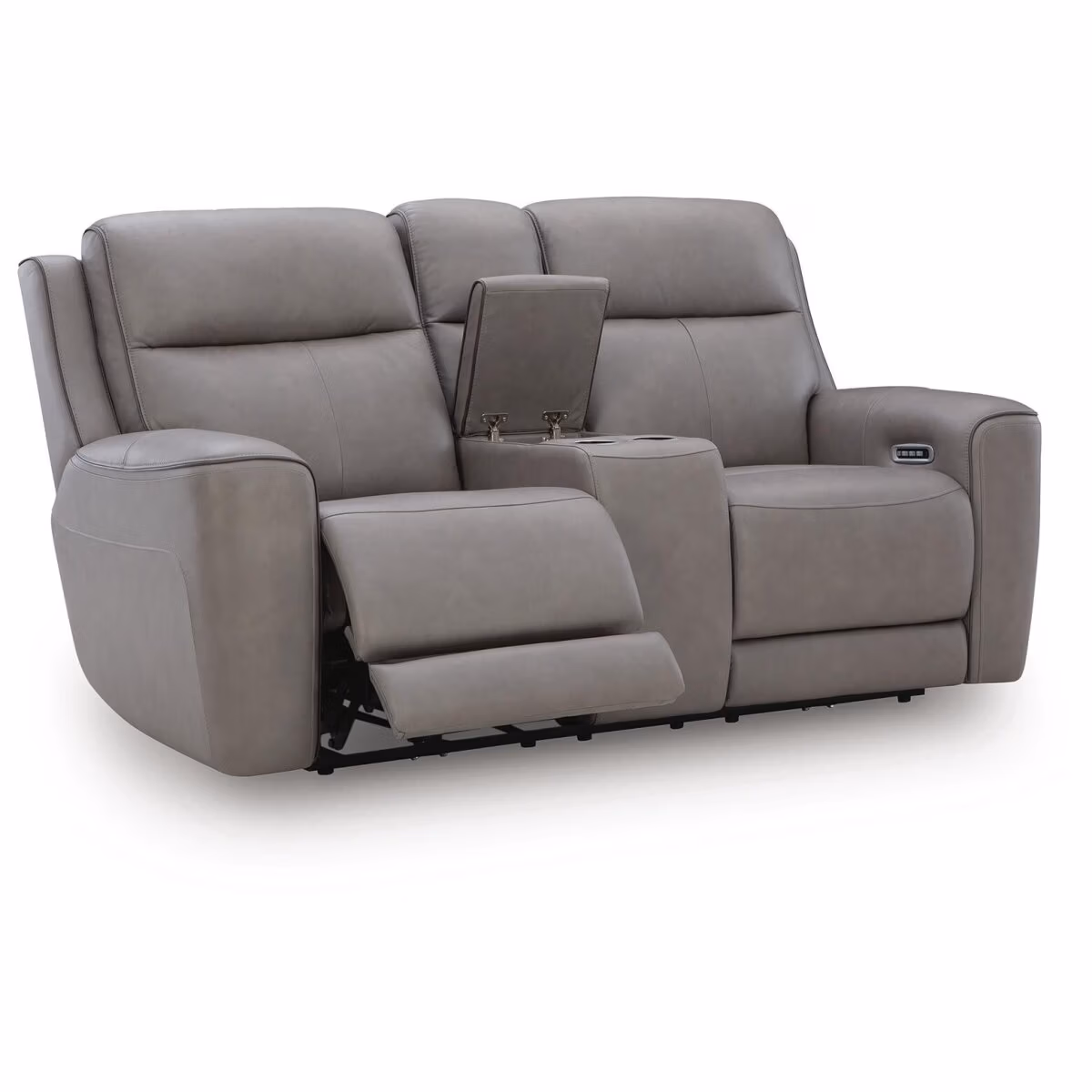 5Z-Comfort Power Reclining Loveseat with Console - Image 2