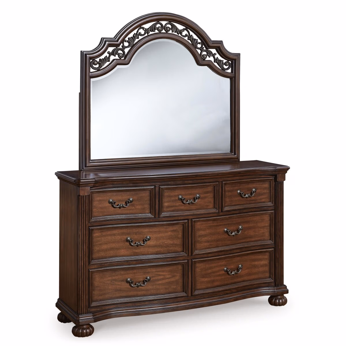 Lavinton King Poster Bed, Dresser, Mirror and Nightstand - Image 3