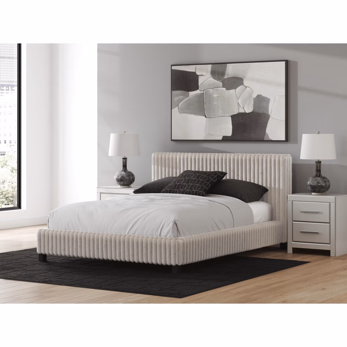 Zuraleus Queen Upholstered Bed - Image 3