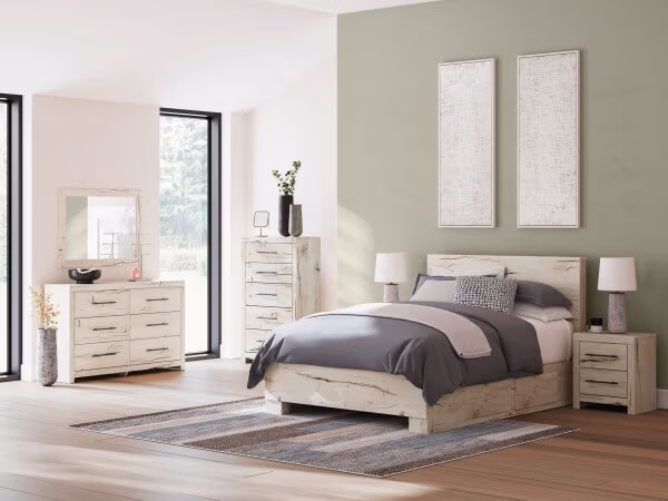 Lawroy Queen Panel Bed with Storage - Image 11