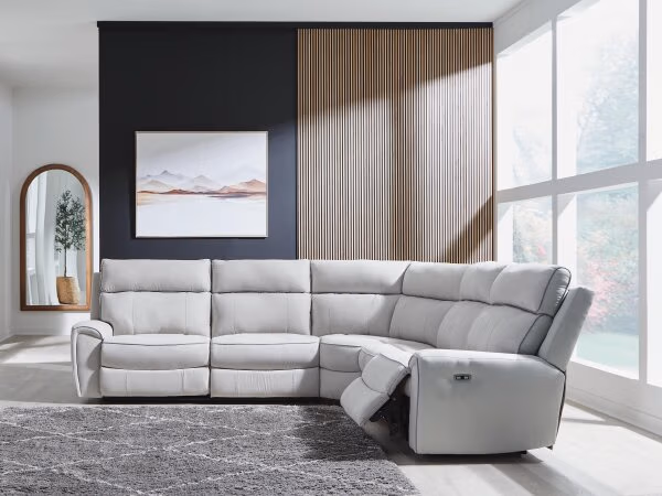 Social Pointe 5-Piece Power Reclining Sectional - Image 3