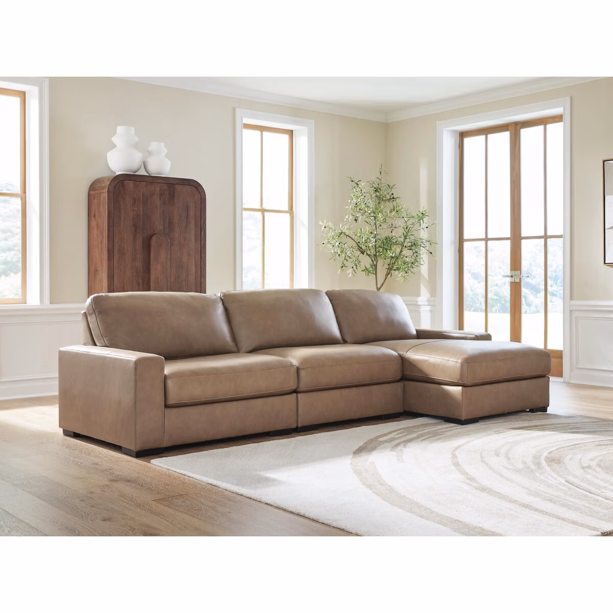 Veronella 3-Piece Sectional with Chaise - Image 4