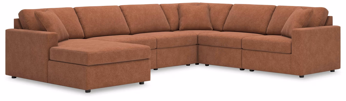 2da2407530e5dff9fb388fa9b31770ac Modmax 6-Piece Sectional - Image 1