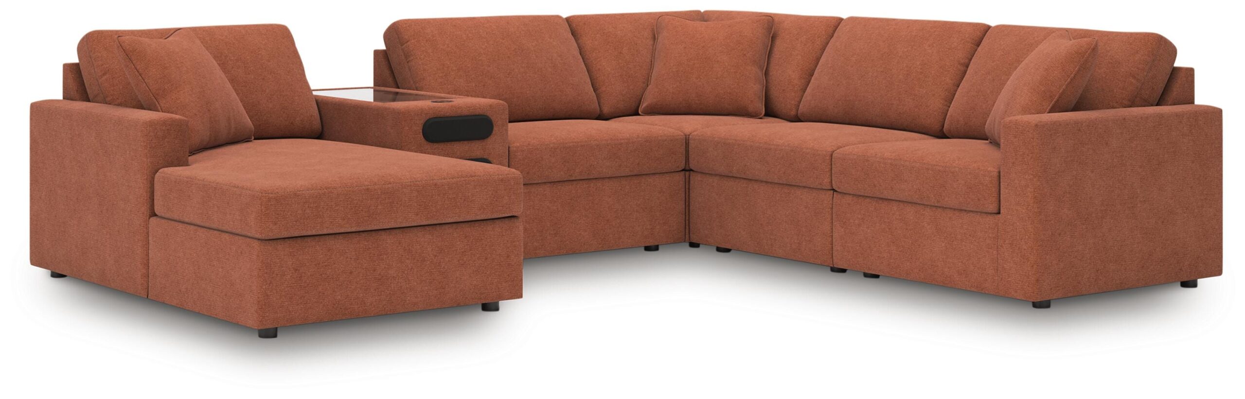 Modmax 6-Piece Sectional with Audio System and Chaise