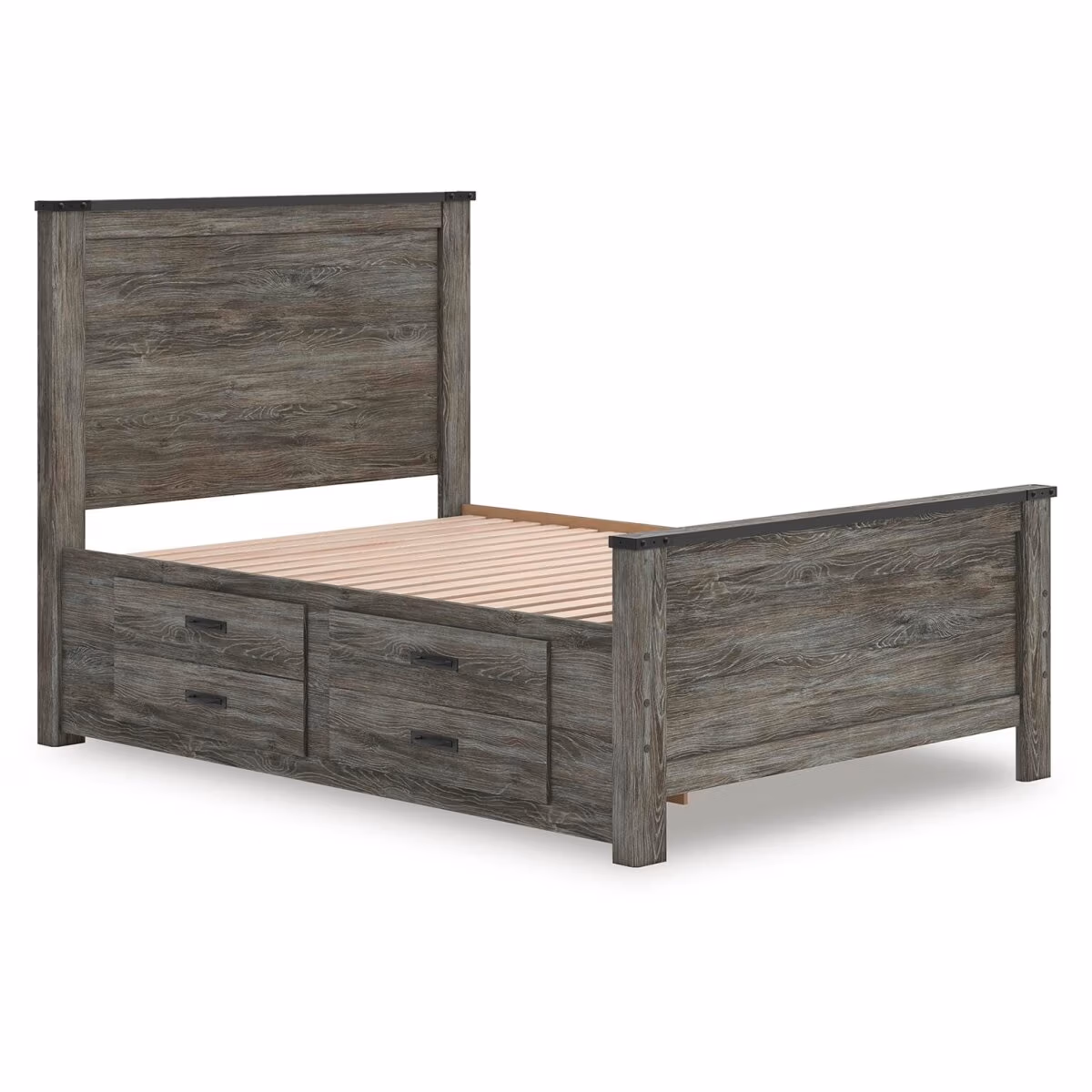 Frandern Full Panel Bed with Storage - Image 3