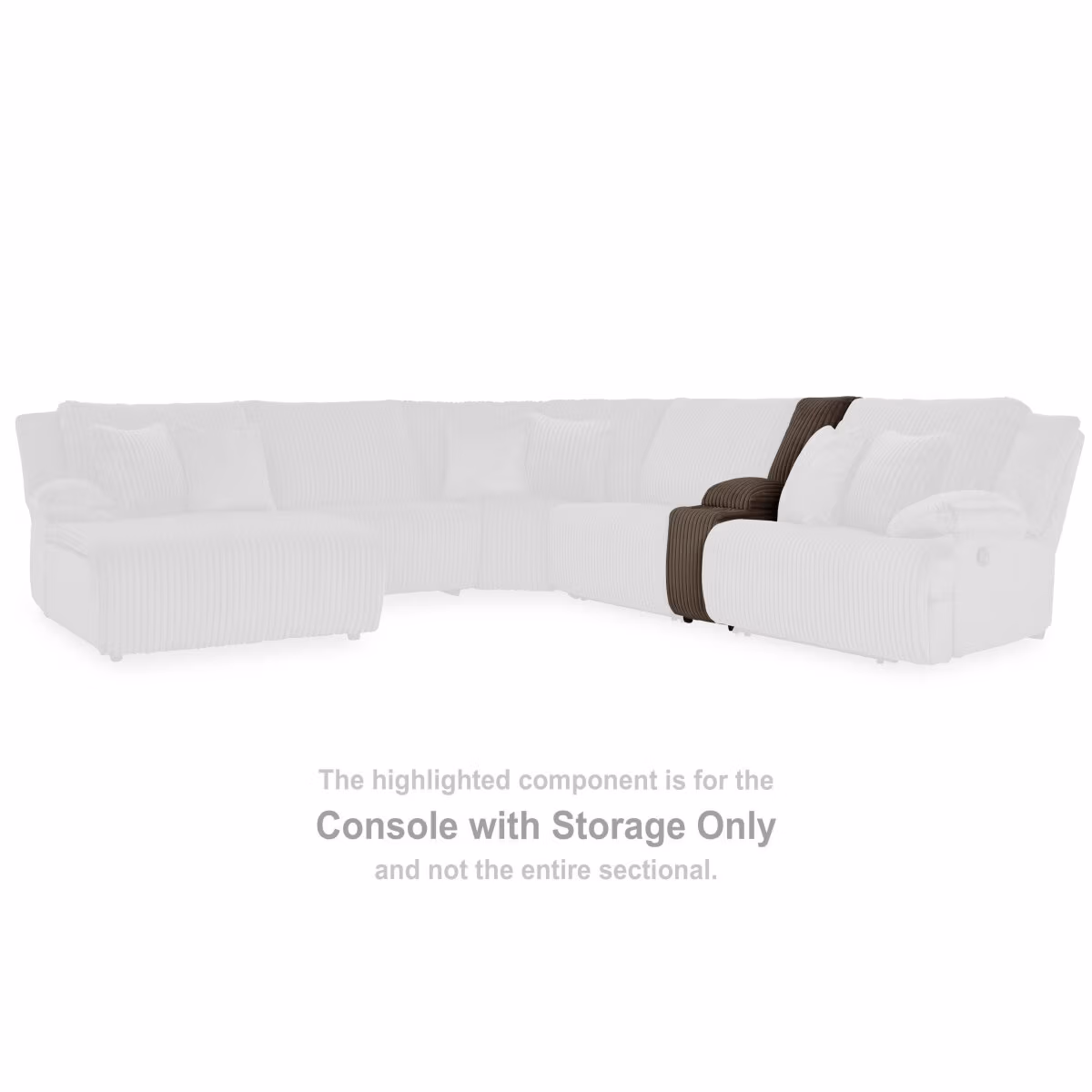 Top Tier Console with Storage - Image 3